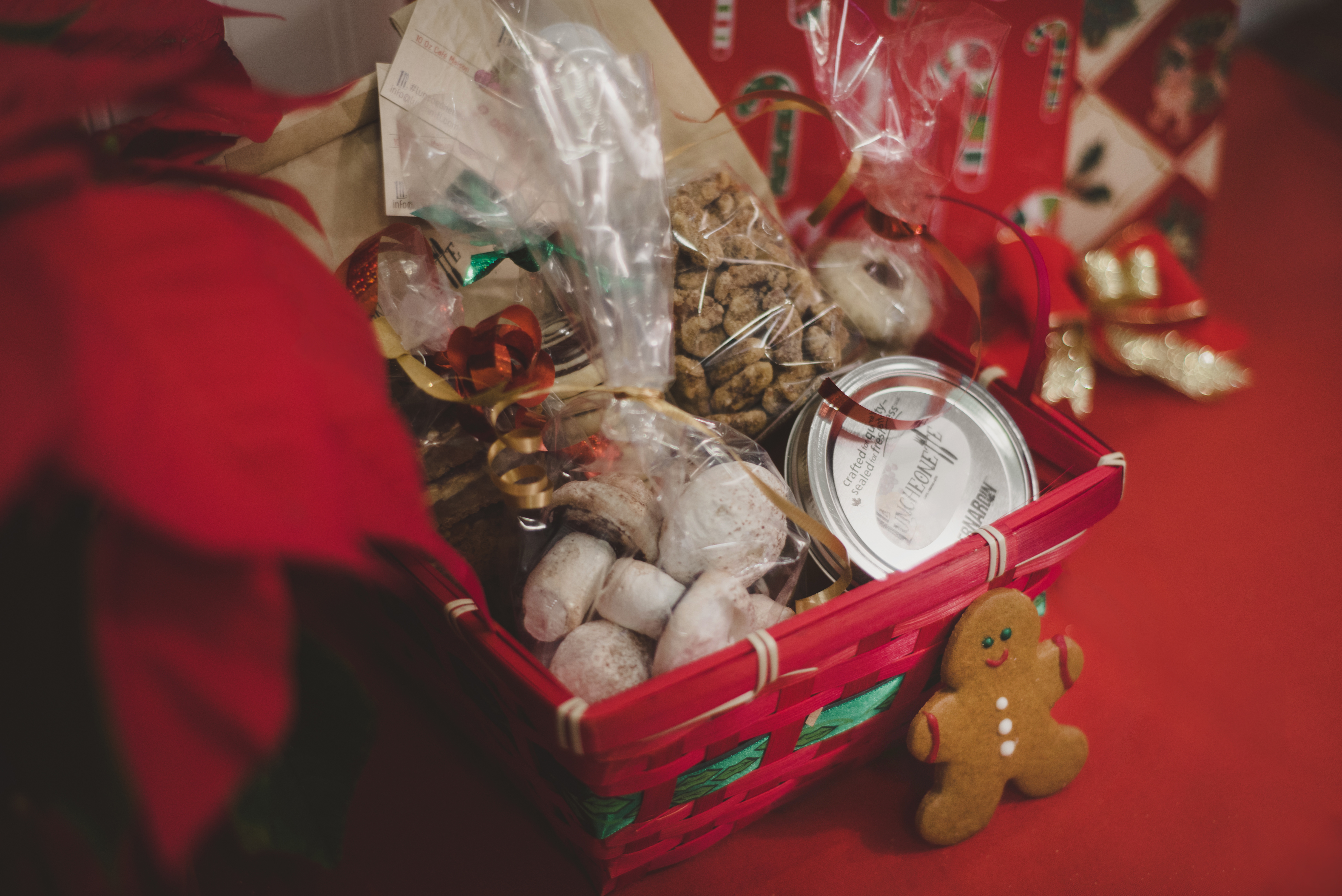 Luncheonette holiday baked goods basket
