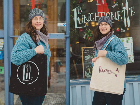Luncheonette tote bag